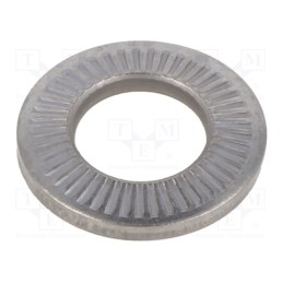 100 pcs x BOSSARD - 3650528 - Washer, internally serrated, M8, D16mm, h2.2mm, BN 21206