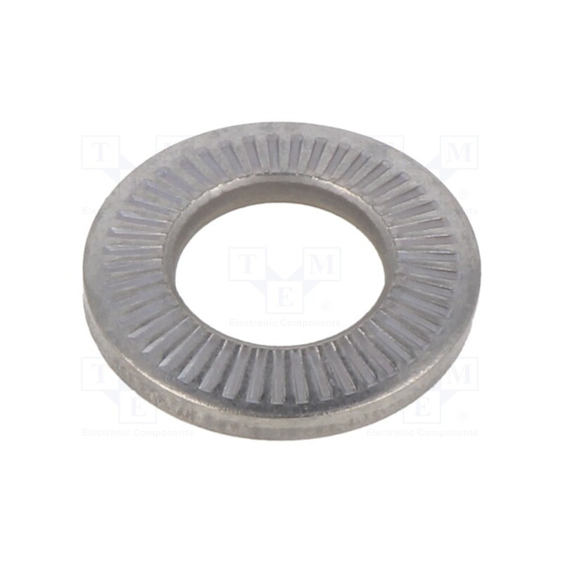100 pcs x BOSSARD - 3650528 - Washer, internally serrated, M8, D16mm, h2.2mm, BN 21206
