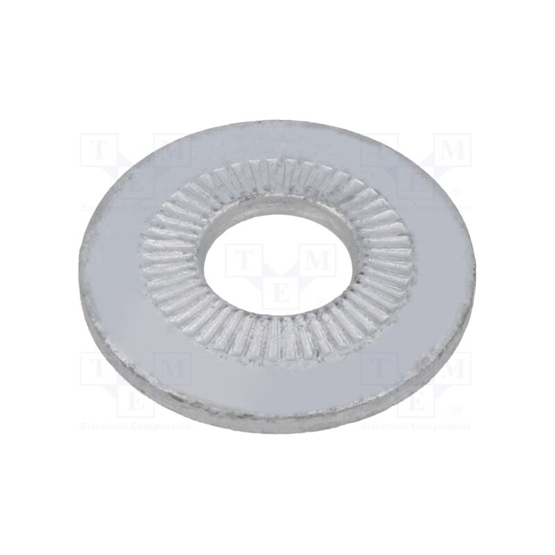 100 pcs x BOSSARD - 3650272 - Washer, internally serrated, M8, D22mm, h2.7mm, spring steel