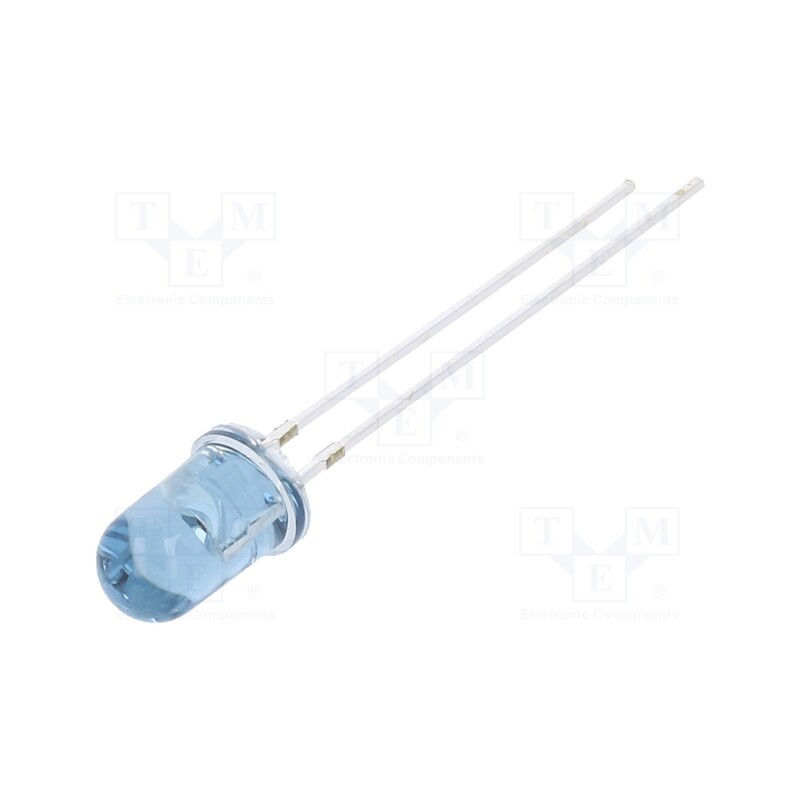 1 pcs x NTE Electronics - NTE3027 - IR transmitter, 5mm, transparent, 45°, λp max: 940nm, THT, 50mA