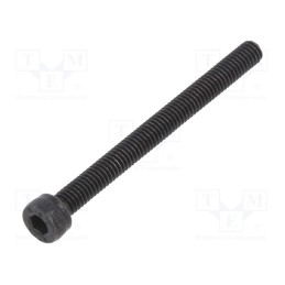 100 pcs x BOSSARD - 1006959 - Screw, M4x45, 0.7, Head: cheese head, hex key, HEX 3mm, steel