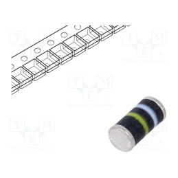 3 pcs x VISHAY - 1N6481-E3/96 - Diode: rectifying, SMD, 400V, 1A, DO213AB, Ufmax: 1.1V, Ifsm: 30A