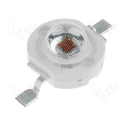 1 pcs x OPTOSUPPLY - OSR5XME3E1E - Power LED, red, 140°, 700mA, 625nm, P: 3W, 80lm, 2.5÷3.5V, Xeon Power