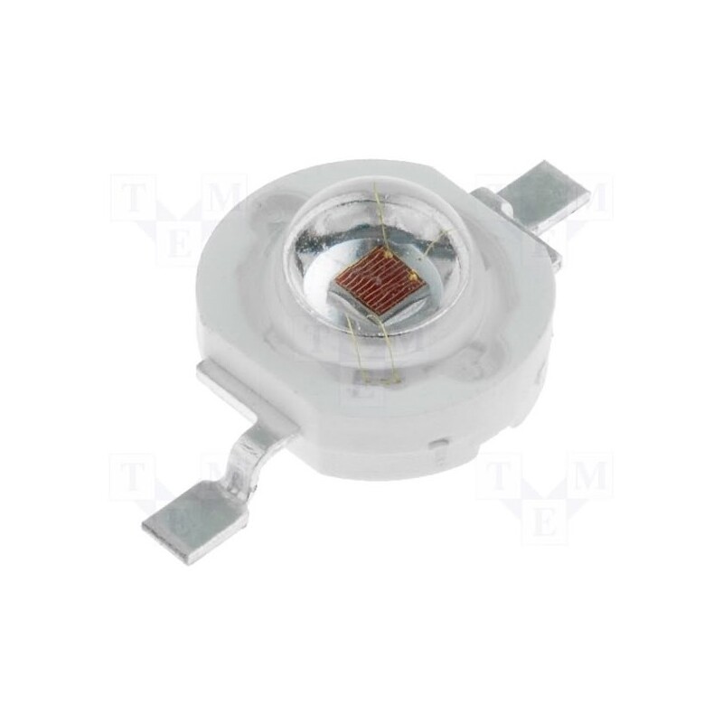1 pcs x OPTOSUPPLY - OSR5XME3E1E - Power LED, red, 140°, 700mA, 625nm, P: 3W, 80lm, 2.5÷3.5V, Xeon Power
