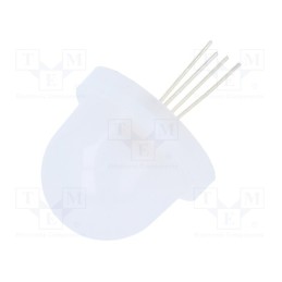 1 pcs x POLAM-ELTA - CQL-710 RGB / WK - LED, 16mm, RGB, 120°, Front: convex, 4÷4.2/3.1÷3.2/2.9÷3V, round