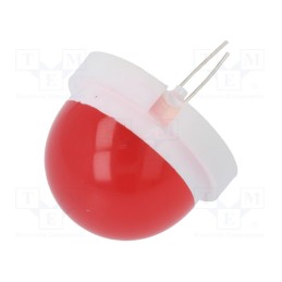 1 pcs x POLAM-ELTA - CQL-433 / MZ - LED, 20mm, red, blinking, 1900÷2000mcd, 120°, 5÷15V, 20mA