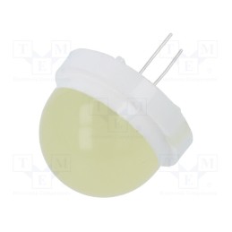 1 pcs x POLAM-ELTA - CQL-435 / MZ - LED, 20mm, yellow, blinking, 1900÷2000mcd, 120°, 5÷15V, 20mA