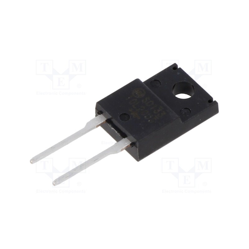 1 pcs x SHINDENGEN - SG10L20USM-5600 - Diode: rectifying, THT, 200V, 10A, Ifsm: 200A, FTO220G, Ufmax: 0.96V