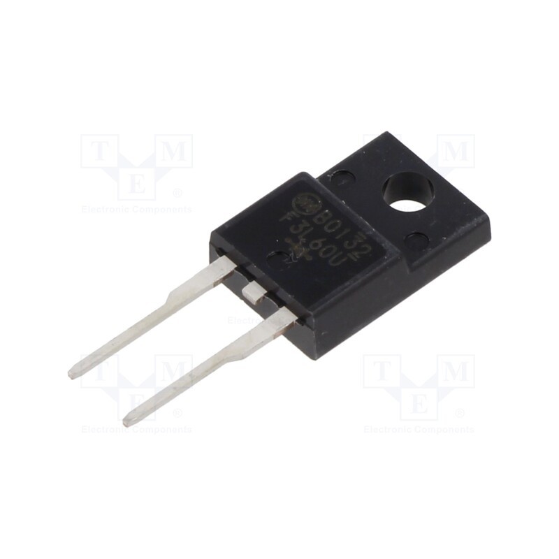 1 pcs x SHINDENGEN - SF3L60U-7600 - Diode: rectifying, THT, 600V, 3A, Ifsm: 40A, FTO220, Ufmax: 3V, 20ns