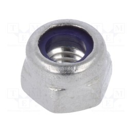 100 pcs x BOSSARD - 1242385 - Nut, hexagonal, M4, 0.7, A2 stainless steel, 7mm, BN 637, DIN 985