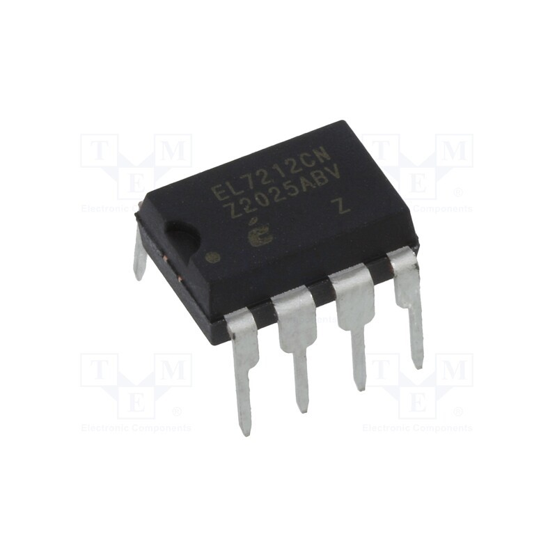 1 pcs x RENESAS - EL7212CNZ - IC: driver, low-side,MOSFET gate driver, DIP8, -2÷2A, Ch: 2