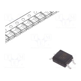 1 pcs x ONSEMI - FODM3083R2 - Optotriac, 3.75kV, triac, Mini-flat 4pin, Ch: 1, FODM308x