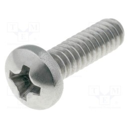 100 pcs x KEYSTONE - 9905 - Screw, UNC6-32x12.7, 32, Head: cheese head, Phillips, PH2