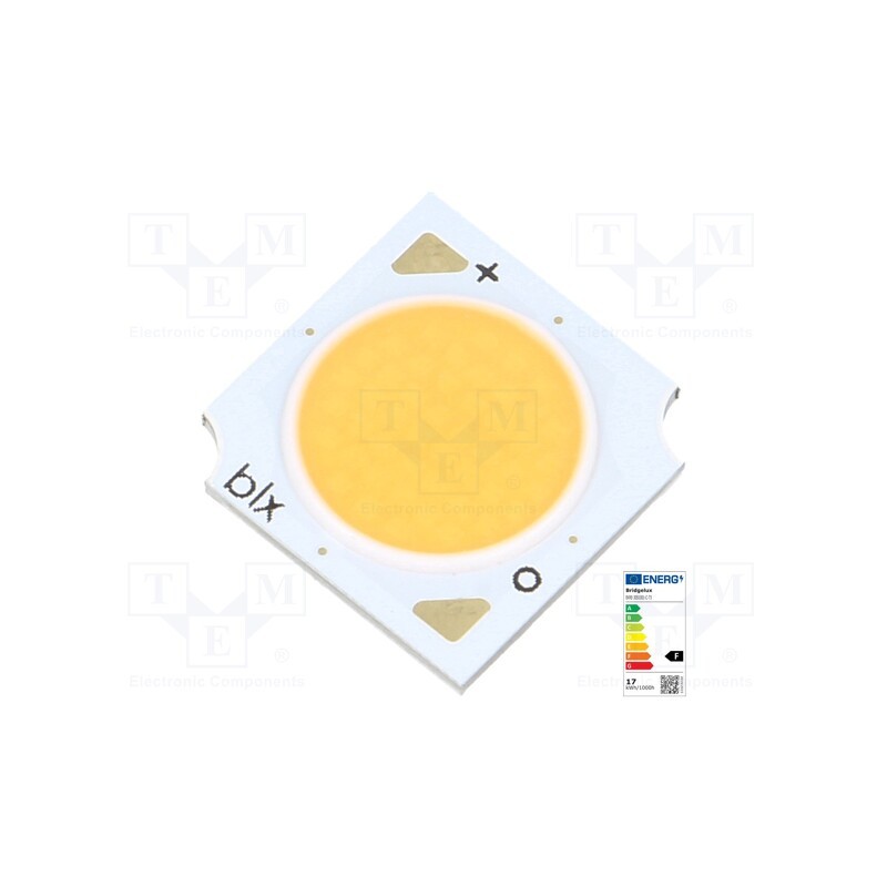1 pcs x BRIDGELUX - BXRE-30S1001-C-73 - Power LED, COB, 120°, 360mA, P: 12.4W, 1437lm, 13.5x13.5x1.7mm
