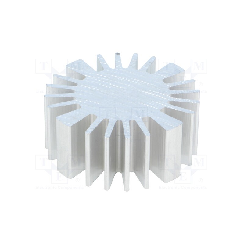 1 pcs x FISCHER ELEKTRONIK - SK57720AL - Heatsink, LED, Ø: 50mm, H: 20mm