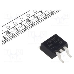 1 pcs x INFINEON TECHNOLOGIES - IRF3205ZSTRLPBF - Transistor: N-MOSFET, unipolar, 55V, 78A, Idm: 440A, 170W, D2PAK