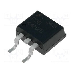 1 pcs x ONSEMI - FDB44N25TM - Transistor: N-MOSFET, unipolar, 250V, 26.4A, 307W, D2PAK