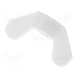 100 pcs x FIX&FASTEN - FIX-SMO-4 - Nut, winged, M4, 0.7, polyamide, UL94V-2