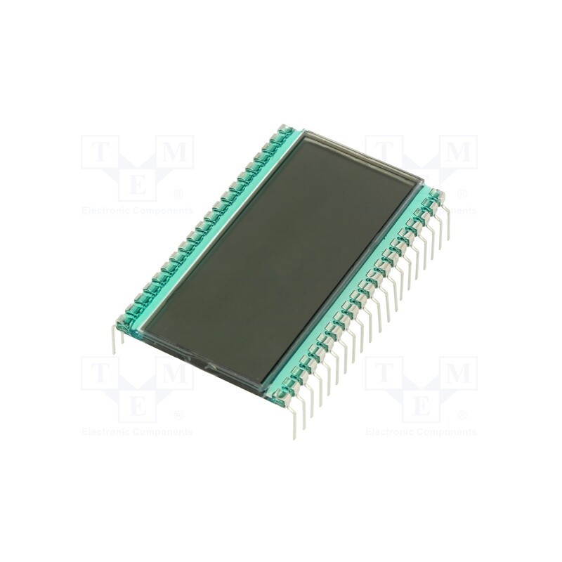 1 pcs x DISPLAY ELEKTRONIK - DE 121-RS-20/7,5/M - Display: LCD, 7-segment, STN Positive, No.of dig: 4.5, Char: 10.2mm