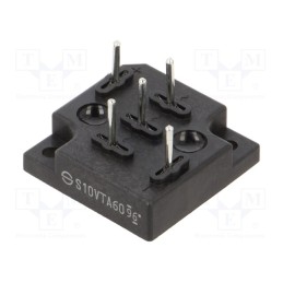 1 pcs x SHINDENGEN - S10VTA60-5000 - Bridge rectifier: three-phase, Urmax: 600V, If: 10A, Ifsm: 170A, THT