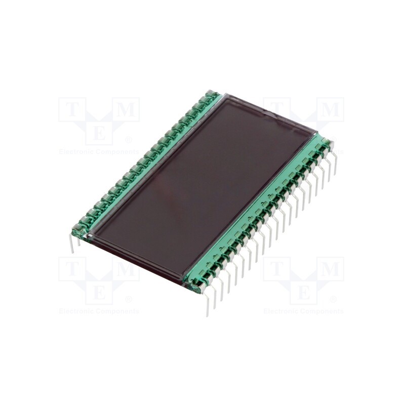 1 pcs x DISPLAY ELEKTRONIK - DE 119-RS-20/7,5 - Display: LCD, 7-segment, STN Positive, No.of dig: 4, Char: 12.7mm
