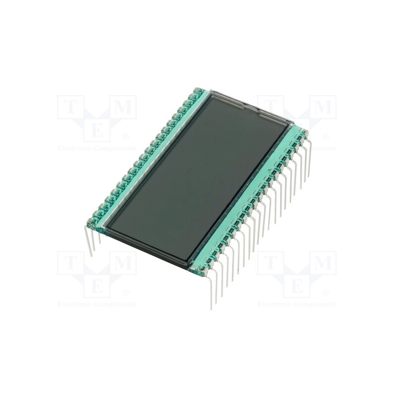 1 pcs x DISPLAY ELEKTRONIK - DE 113-RS-20/7,5 - Display: LCD, 7-segment, STN Positive, No.of dig: 3.5, Char: 12.7mm