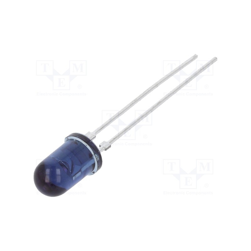 1 pcs x NTE Electronics - NTE3017 - IR transmitter, 5mm, blue-gray, 22°, λp max: 950nm, THT, 100mA