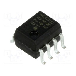 1 pcs x BROADCOM (AVAGO) - HCPL-070A-000E - Optocoupler, SMD, Ch: 1, OUT: transistor, 3.75kV, SO8, 10kV/μs