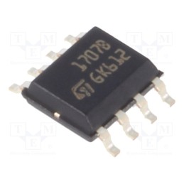 1 pcs x STMicroelectronics - TDE1707BFP - IC: power switch, high-/low-side,LED controller, 0.5A, Ch: 2, SMD