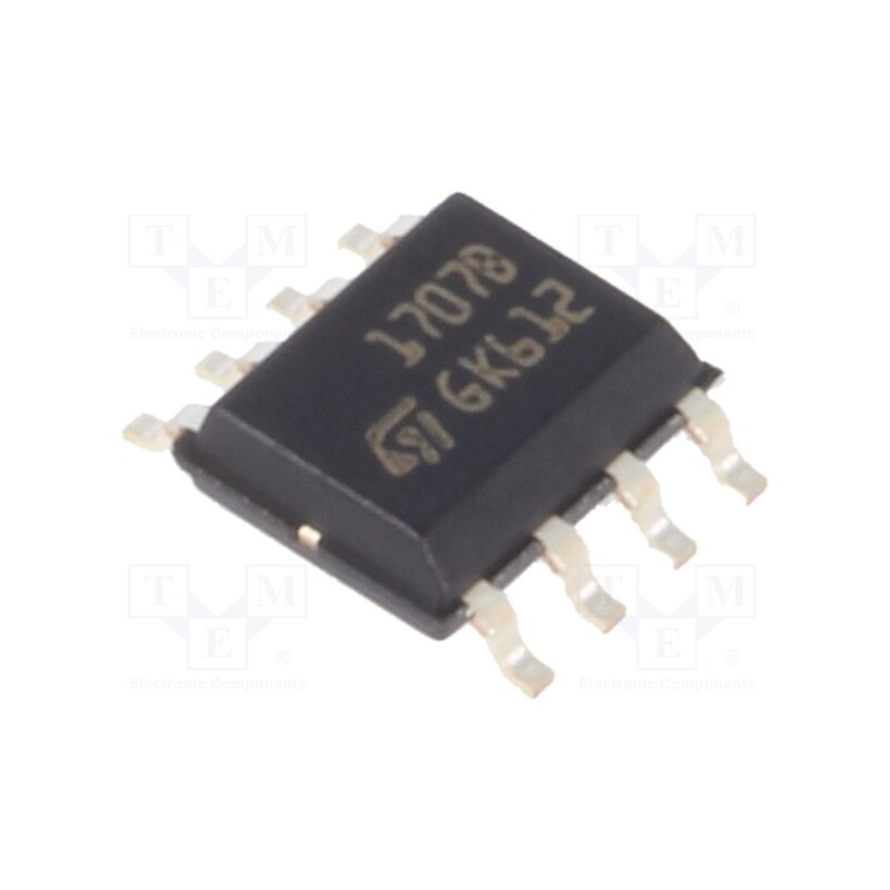 1 pcs x STMicroelectronics - TDE1707BFP - IC: power switch, high-/low-side,LED controller, 0.5A, Ch: 2, SMD