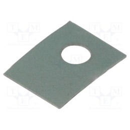 2 pcs x FISCHER ELEKTRONIK - WK 32 - Heat transfer pad: silicone, SOT32, 0.45K/W, L: 11mm, W: 8mm, 6.5kV
