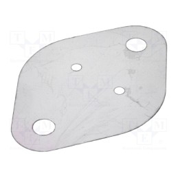 10 pcs x FISCHER ELEKTRONIK - GS 3 - Heat transfer pad: mica, TO3, 0.4K/W, L: 43mm, W: 30mm, Thk: 0.05mm