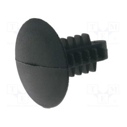 100 pcs x ESSENTRA - RBF-4.8-11.1-12 - Rivet, polyamide, Panel cutout diam: 4.76mm, black, UL94V-2