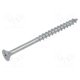 100 pcs x BOSSARD - 1347624 - Screw, for wood, 5x70, Head: countersunk, Pozidriv, PZ2, zinc, SPAX®