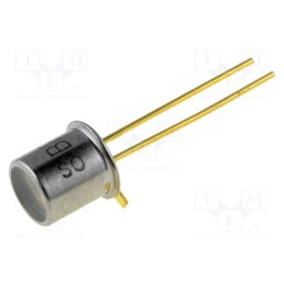 1 pcs x ams OSRAM - BPX 65 - PIN IR photodiode, TO18, THT, 850nm, 350÷1100nm, 40°, 1nA, 250mW