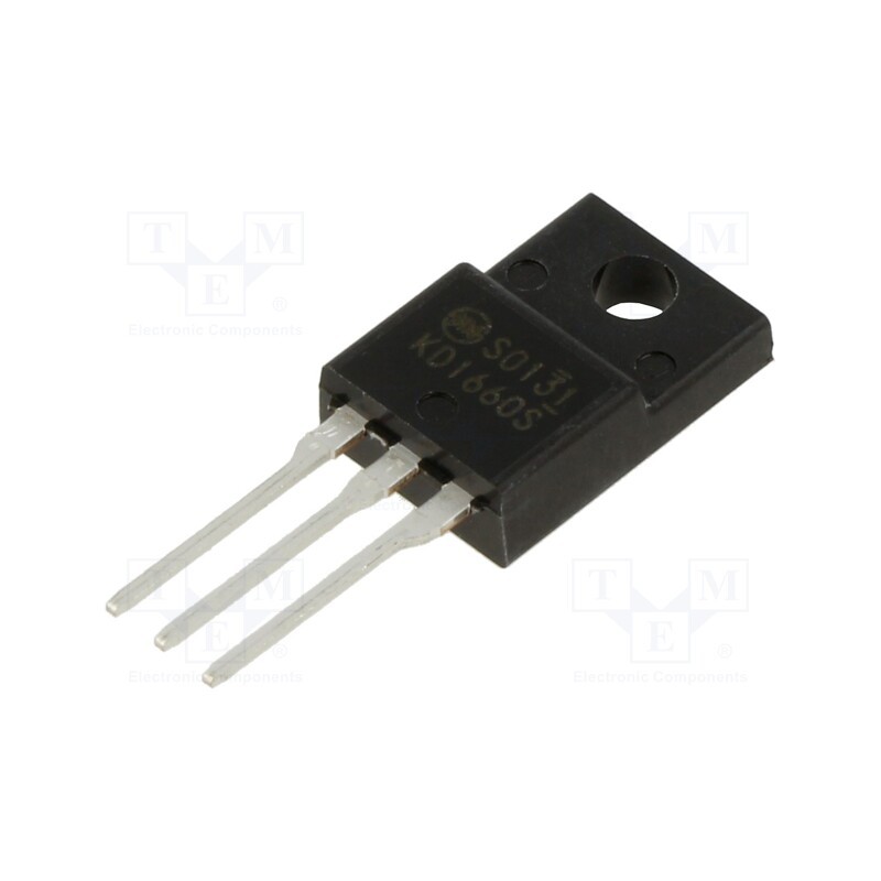1 pcs x SHINDENGEN - KD16SF60S-5600 - Triac, 600V, 16A, FTO-220AG (5012), Igt: 30mA, Ifsm: 160A