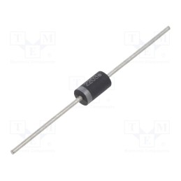 1 pcs x ONSEMI - 1N5401G - Diode: switching, THT, 100V, 3A, Ifsm: 200A, DO27, Ufmax: 1V, Ir: 50uA