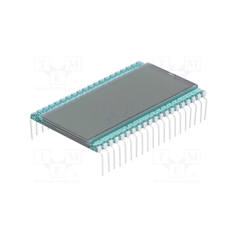 1 pcs x DISPLAY ELEKTRONIK - DE 119-TU-30/8,4 - Display: LCD, 7-segment, STN Positive, No.of dig: 4, Char: 12.7mm