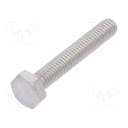 100 pcs x BOSSARD - 1127101 - Screw, M4x25, 0.7, Head: hexagonal, A2 stainless steel, DIN 933
