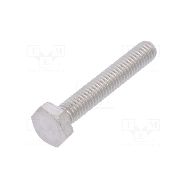 100 pcs x BOSSARD - 1127101 - Screw, M4x25, 0.7, Head: hexagonal, A2 stainless steel, DIN 933