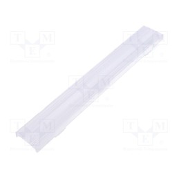 1 pcs x LEDIL - F15524_LINNEA-60 - LED lens, rectangular, polycarbonate, transparent, H: 12mm
