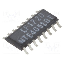1 pcs x NTE Electronics - NTE4051BT - IC: analog switch, demultiplexer,multiplexer, Ch: 8, SO16, 3÷18VDC