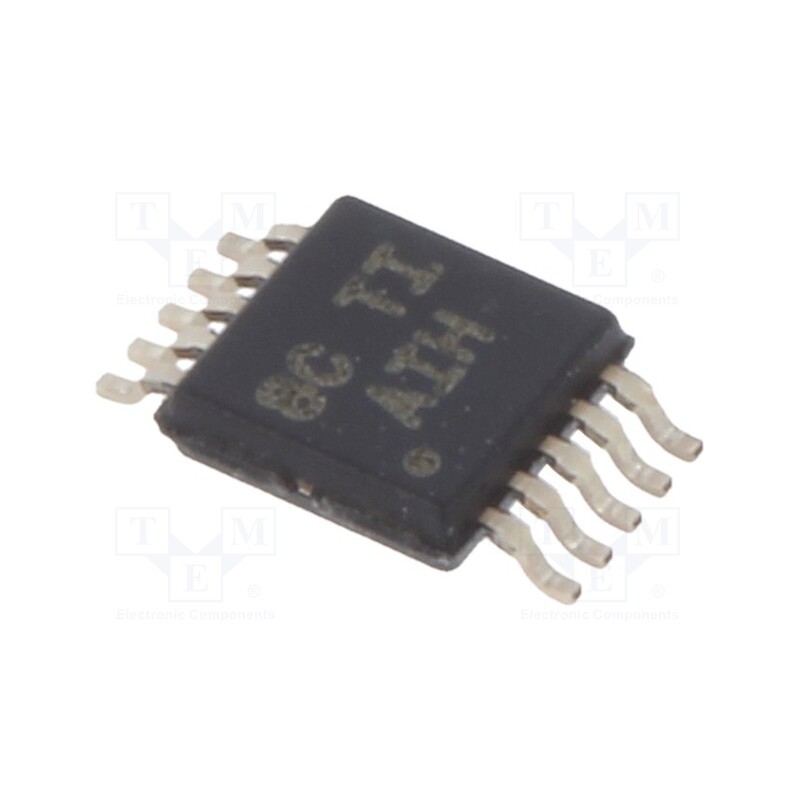 1 pcs x TEXAS INSTRUMENTS - TPS62000DGS - IC: PMIC, DC/DC converter, Uin: 2÷5.5VDC, Uout: 0.9÷5VDC, 0.6A, Ch: 1
