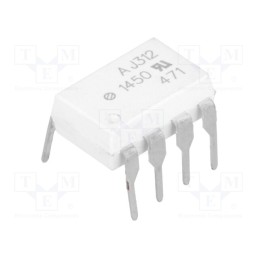1 pcs x BROADCOM (AVAGO) - HCPL-J312-000E - Optocoupler, THT, Ch: 1, OUT: IGBT driver, 3.75kV, DIP8, 35kV/μs