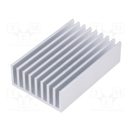 1 pcs x FISCHER ELEKTRONIK - SK 636 50 AL - Heatsink: extruded, grilled, natural, L: 50mm, W: 33mm, H: 14mm, raw