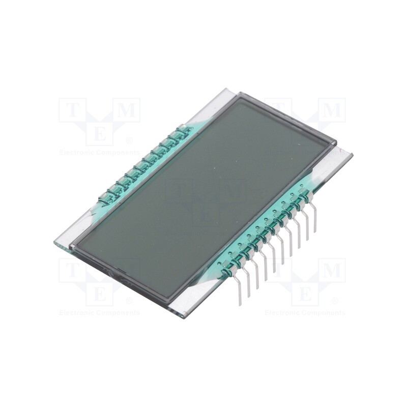 1 pcs x DISPLAY ELEKTRONIK - DE 161-RS-20/7,5 (3 VOLT) - Display: LCD, 7-segment, STN Positive, No.of dig: 4, Char: 12.7mm
