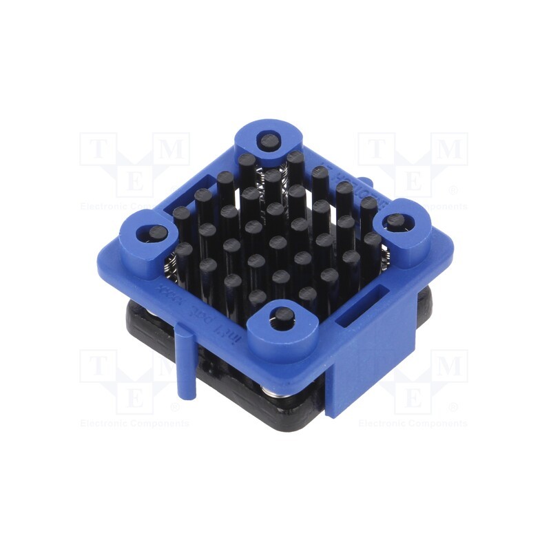 1 pcs x Wakefield Thermal - 902-21-2-12-2-B-0 - Heatsink: extruded, grilled, BGA, black, L: 21mm, W: 21mm, H: 11.6mm