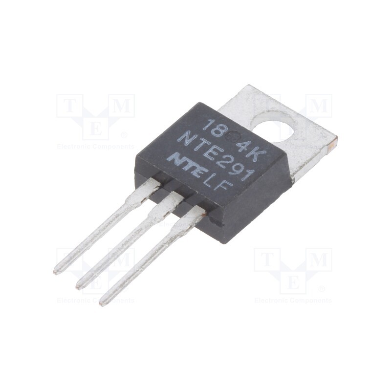 1 pcs x NTE Electronics - NTE291 - Transistor: NPN, bipolar, 120V, 4A, 40W, TO220