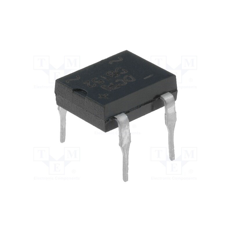 5 pcs x DC COMPONENTS - DB152 - Bridge rectifier: single-phase, 100V, If: 1.5A, Ifsm: 50A, DB-1, THT