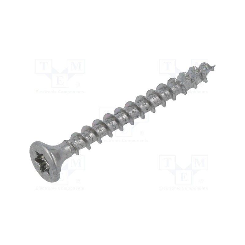 100 pcs x BOSSARD - 3336905 - Screw, for wood, 3.5x35, Head: countersunk, Torx®, TX20, WIROX®